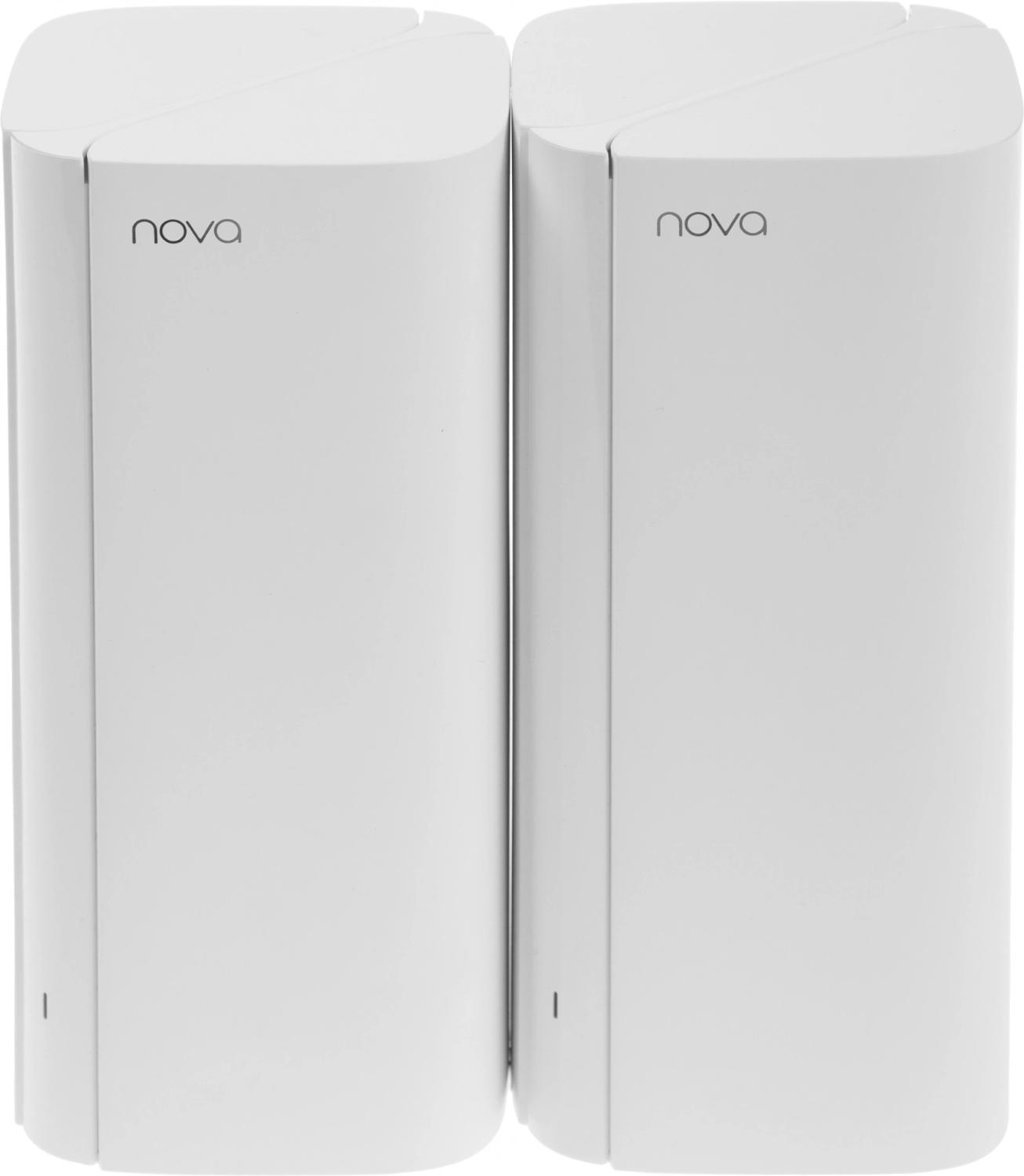 Бесшовный Mesh роутер Tenda EX12 (EX12(2-PACK)) AX3000 10/100/1000BASE-TX белый (упак.:2шт)
