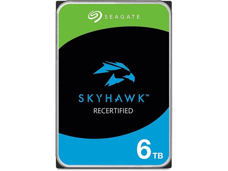 Жесткий диск/ HDD Seagate SATA3 6TB Skyhawk Surveillance 5400 256Mb 1 year warranty (replacement WD63PURZ, WD62PURZ, WD64PURZ, ST6000VX001)