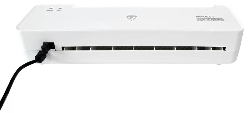 Ламинатор Office Kit L2309W белый A4 (75-125мкм) 30см/мин (2вал.) хол.лам. лам.фото