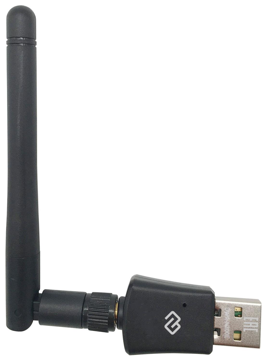 Сетевой адаптер Wi-Fi Digma DWA-N300E N300 USB 2.0 (ант.внеш.съем) 1ант.