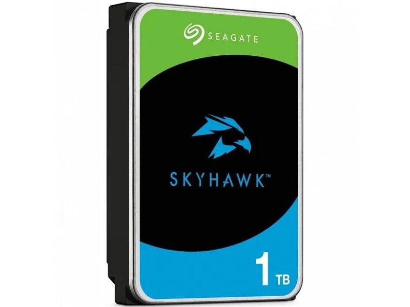 Жесткий диск/ HDD Seagate SATA 1TB Skyhawk 5400rpm 256Mb 1 year warranty (replacement ST1000VX012, ST1000VX005, ST1000VX001)