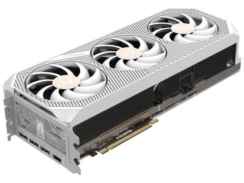 Видеокарта Zotac PCI-E 5.0 RTX 5080 SOLID OC WHITE ED NVIDIA GeForce RTX 5080 16Gb 256bit GDDR7 2640/30000 HDMIx1 DPx3 HDCP Ret