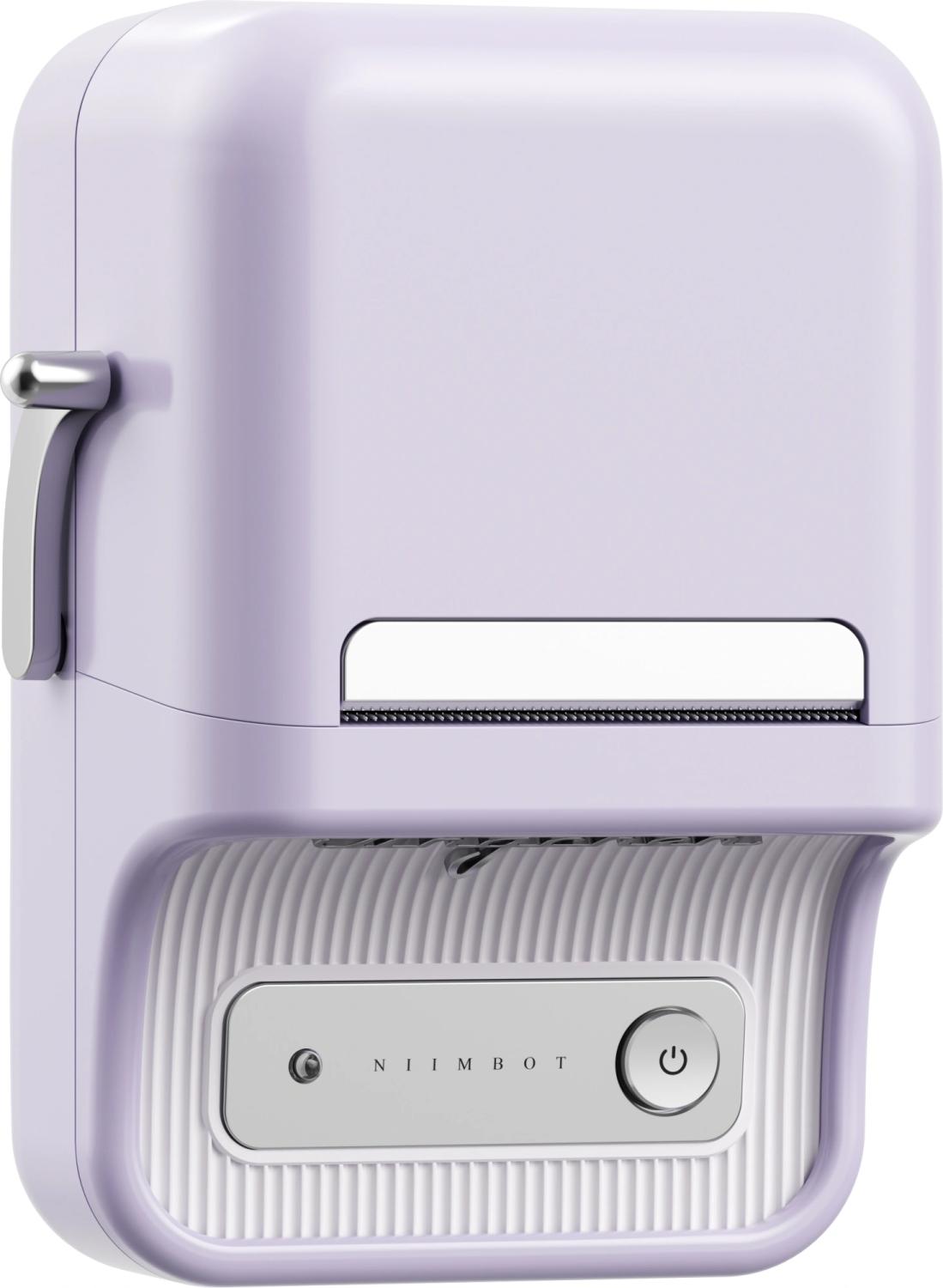 Термопринтер Niimbot B21 Pro (1747097) 300dpi 60мм/с/USB/BT для печ.этик. фиолетовый