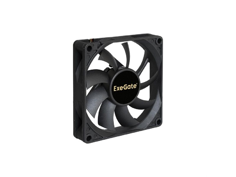 Exegate EX283374RUS Вентилятор ExeGate ExtraPower EP08015S3P, 80x80x15 мм, подшипник скольжения, 3pin, 2500RPM, 26dBA