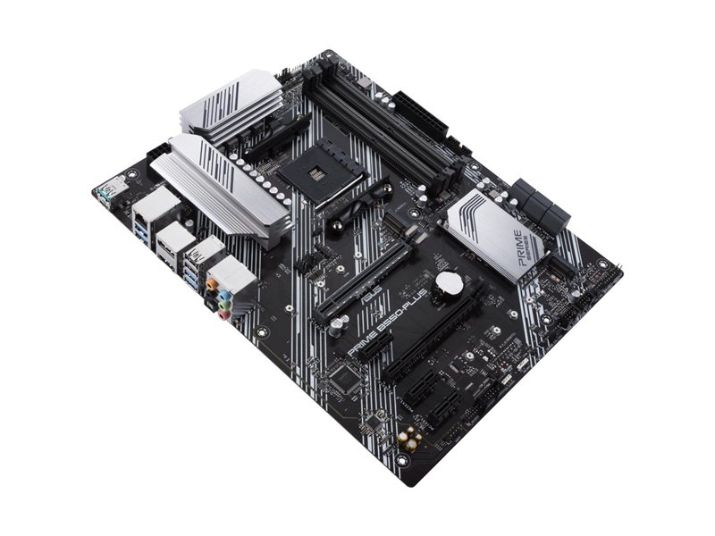Материнская плата ASUS PRIME B550-PLUS AM4 ATX 4xDDR4 2хPCIEx16 3хPCIEx1 2xM.2 USB-C DP HDMI GLAN RTL{10} (782340)