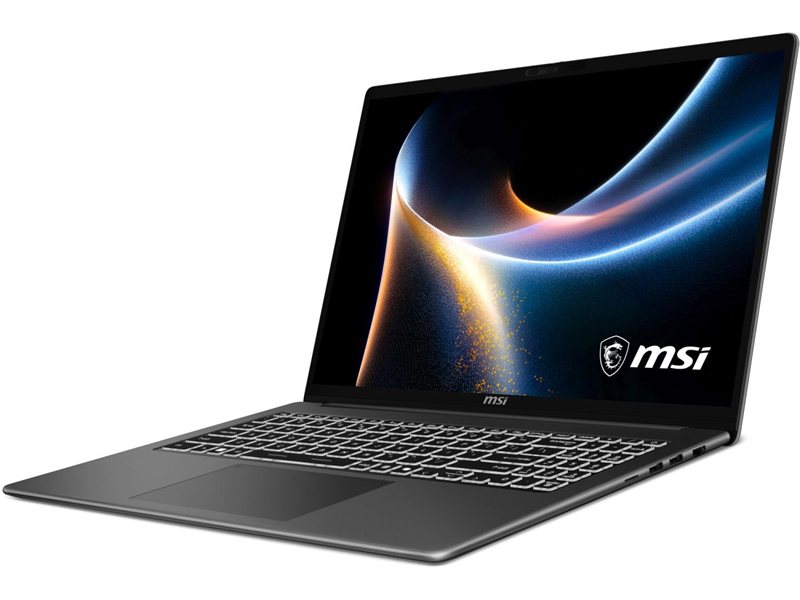 Ноутбук MSI Modern 16S AI+ G3MG-013XRU Core Ultra 5 322 16Gb SSD512Gb Intel Graphics 16" OLED FHD+ (1920x1200) FreeDOS grey WiFi BT Cam (9S7-26U211-013)