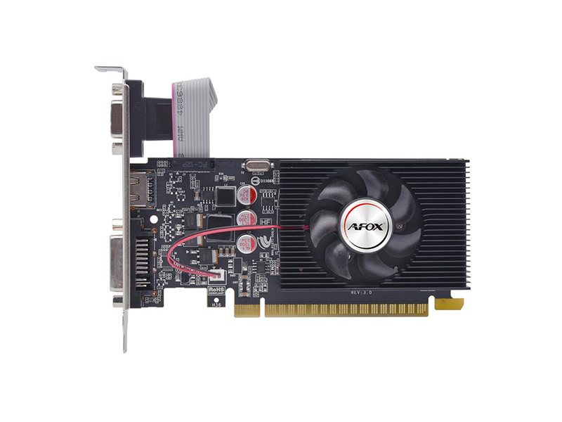 Видеокарта Afox GT420 2GB GDDR3 128bit VGA DVI HDMI 1FAN LP RTL
