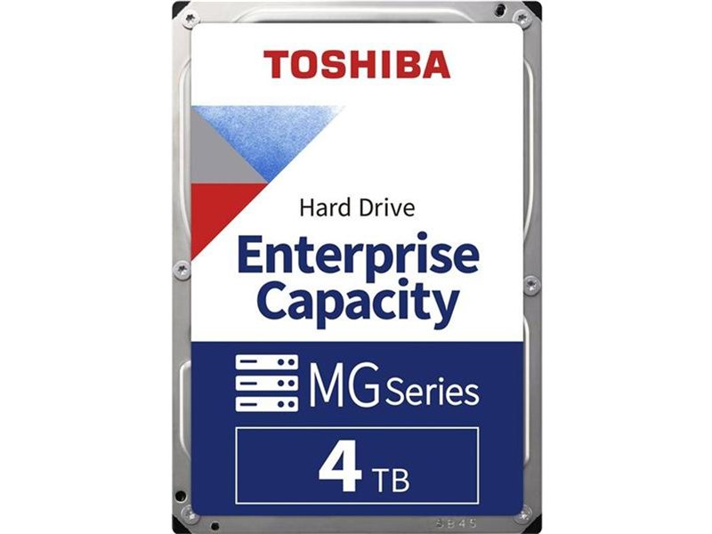 Жесткий диск Toshiba Enterprise HDD 3.5" SAS 4TB, 7200 rpm, 512MB buffer, MG10SDA400E, 1 year