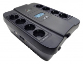 Источник бесперебойного питания Powercom Spider SPD-1100U LCD USB 605Вт 1100ВА черный