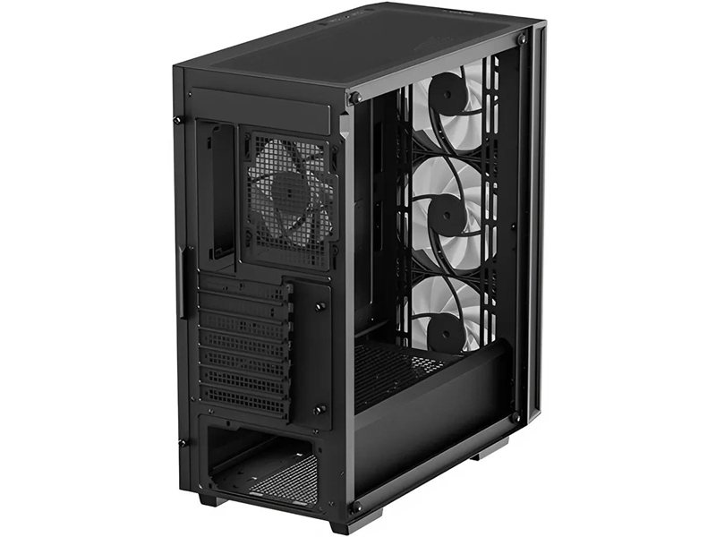 Корпус Deepcool Matrexx 55 V4 черный без БП ATX 7x120mm 2x140mm 2xUSB3.0 audio bott PSU