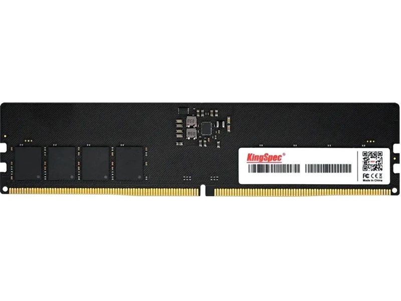 Память DDR5 16GB 5600MHz Kingspec KS5600D5P12516G RTL PC5-44800 CL40 DIMM UDIMM 288-pin 1.35В single rank Ret