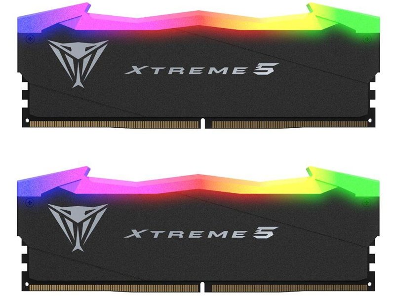 Память DDR5 2x24GB 7600MHz Patriot PVXR548G76C36K Viper Xtreme 5 RGB RTL Gaming PC5-60800 CL36 DIMM 288-pin 1.45В с радиатором Ret