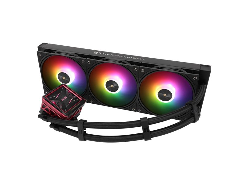 Thermalright Система водяного охлаждения Frozen Warframe 360 Black ARGB / 3x120mm ARGB PWM Fans / TRFW360AB