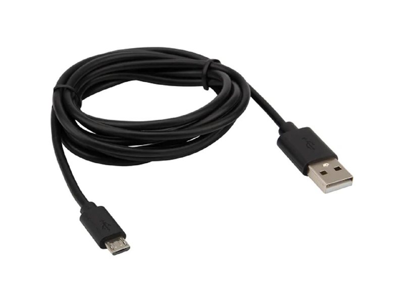 Rexant (18-1164-2) Кабель USB-A – micro USB, 1А, 1,8м, ПВХ, черный