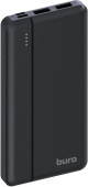 Мобильный аккумулятор Buro BP10A 10000mAh 10W 2A 2xUSB-A/USB-C черный (BP10A10PBK)