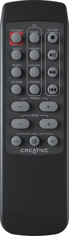 Колонки Creative T100 2.0 черный 40Вт BT