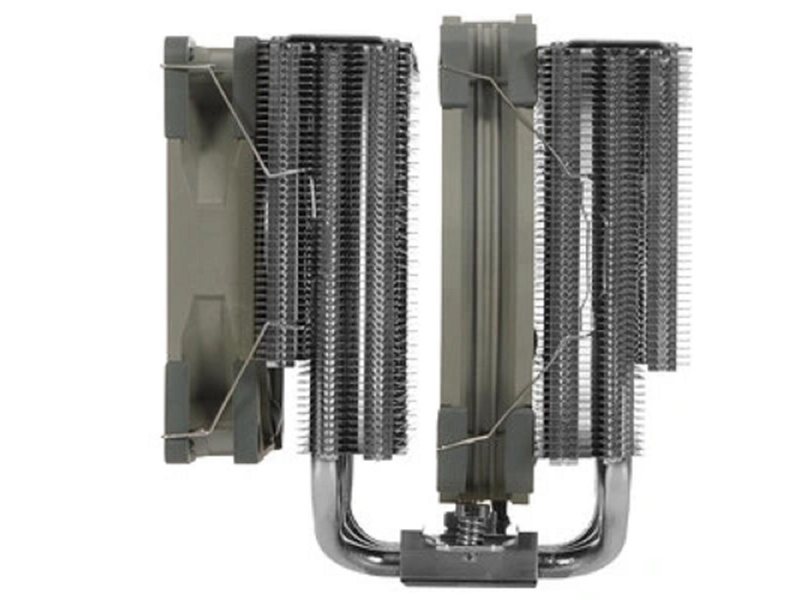 Thermalright Кулер Frost Commander 140 LGA115X/1200/1700/2011/-3/2066/AM4/AM5 (Dual Tower, 120mm + 140mm PWM Fan, медное основание, 5 тепл. трубок 8мм) / TRFC140