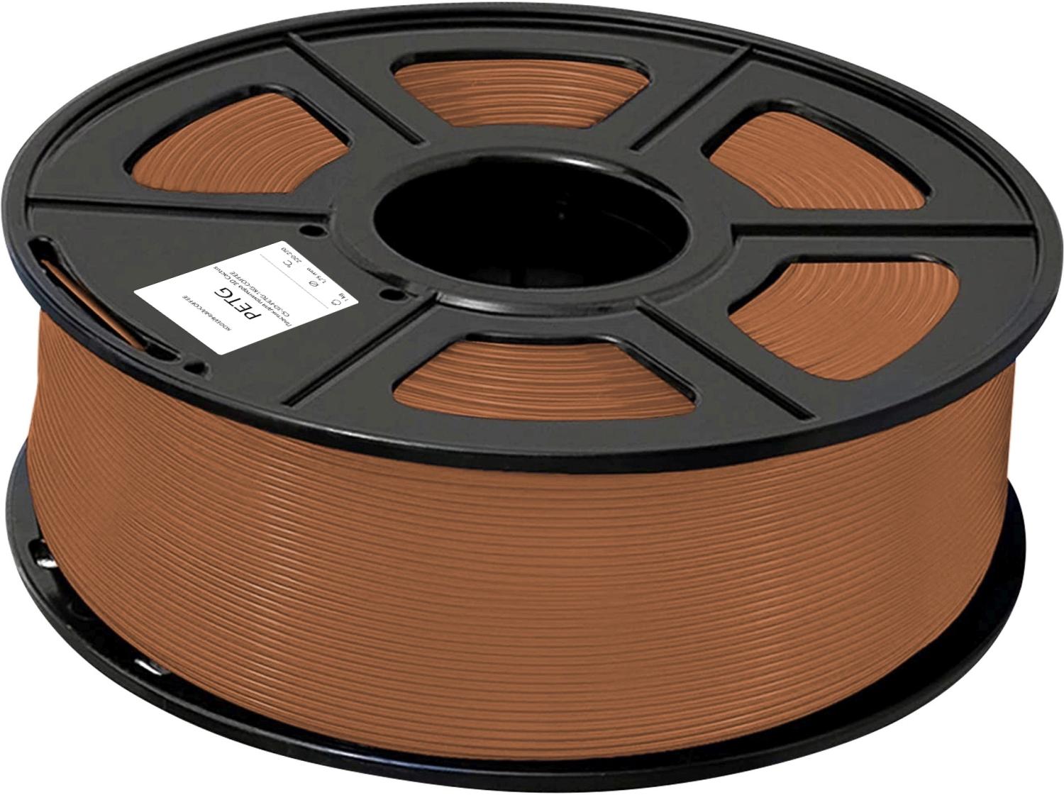 Пластик для принтера 3D Cactus CS-3D-PETG-1KG-COFFEE PETG d1.75мм 1кг L316м 1цв.