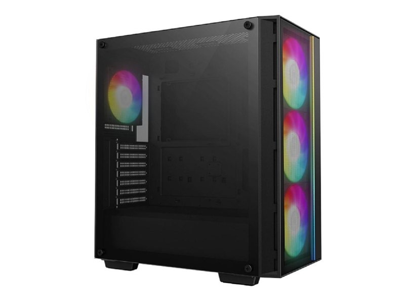 Deepcool MATREXX 55 MESH V4 Black (ATX, ARGB, без БП, 2xUSB3.2 Type-A) (R-MATREXX55-BKAGA4-G-4)