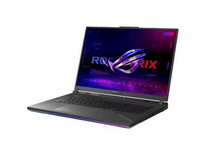 Ноутбук/ ASUS ROG Strix G18 G814PM-S8074 18"(1920x1200 IPS (матовый, 144Hz) )/AMD Ryzen 9 8940HX(2.4Ghz)/16384Mb/1024PCISSDGb/noDVD/Ext:NVIDIA GeForce RTX 5060(8192Mb)/Cam/BT/WiFi/90WHr/war 1y/3kg/Volt Green/noOS