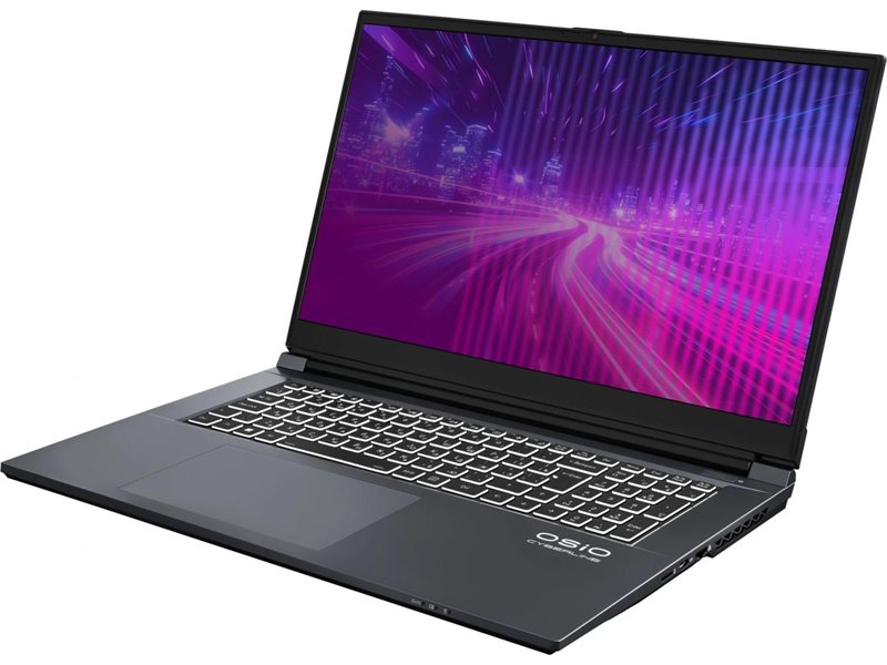 Ноутбук CyberLine C170i-001 17.3"(1920*1080 IPS (матовый, 144Hz) )/Intel Core i5 12600H(2.7Ghz)/16384Mb/512PCISSDGb/noDVD/Ext:nVidia GeForce RTX3050(6144Mb)/Cam/BT/WiFi/52.6WHr/war 1y/2.4kg/Space Gray/noOS + не МПТ