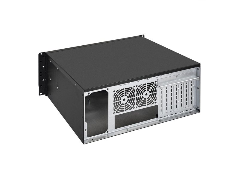 Exegate EX281235RUS Серверный корпус ExeGate Pro 4U300-08 <RM 19", высота 4U, глубина 300, без БП, USB>