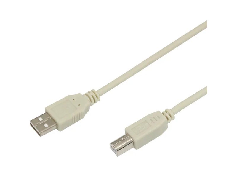 Rexant (18-1104) Кабель USB-А– USB-B, 2,4А, 1,8м, ПВХ, серый