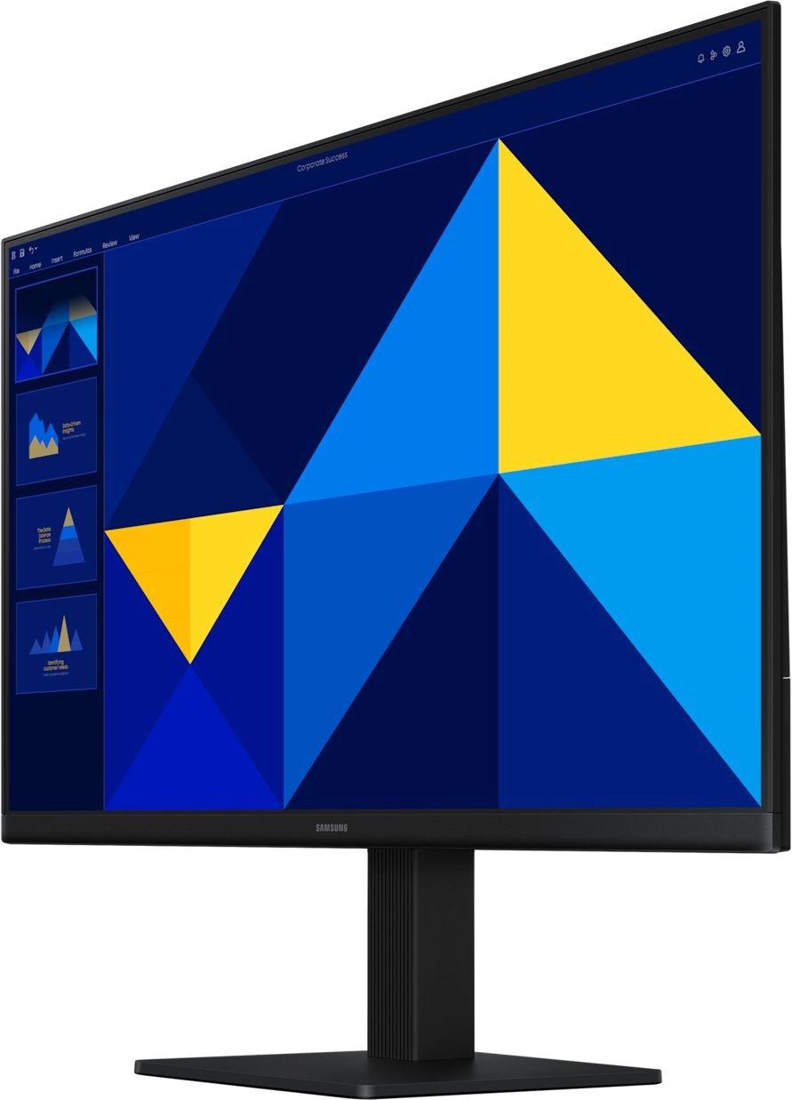 Монитор Samsung 24" Essential S3 S24D300GAIXCI черный IPS LED 16:9 HDMI матовая 250cd 178гр/178гр 1920x1080 100Hz VGA FHD 2.4кг
