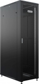 Шкаф серверный NTSS Премиум (NTSS-R42U80100PD/PDD-BL) напольный 42U 800x1000мм пер.дв.перфор. металл 900кг серый 910мм 160кг 1987мм IP20 сталь
