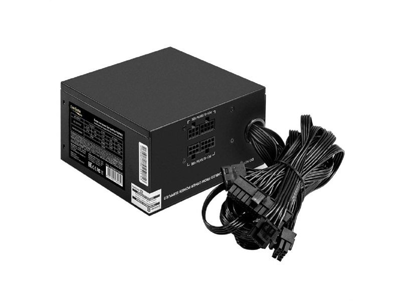 Exegate EX298373RUS Серверный БП 700W ExeGate ServerPRO-700PAS (ATX, APFC, КПД 80% (80 PLUS), 12cm fan, 24pin, 2x(4+4)pin, 6xPCI-E, 8xSATA, 4xIDE, Cable Management, black)