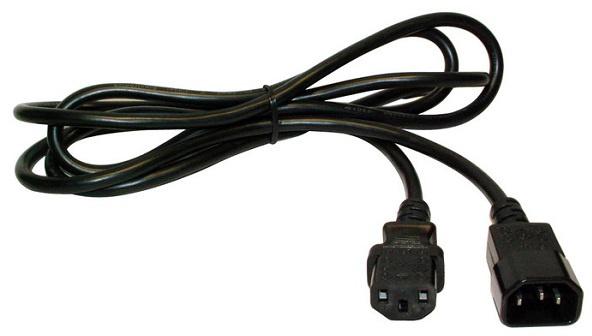 Шнур питания Lanmaster LAN-PP13/14-2.0-BK черный