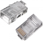 Коннектор PROconnect (05-1021-3) UTP кат.5E RJ45 прозрачный