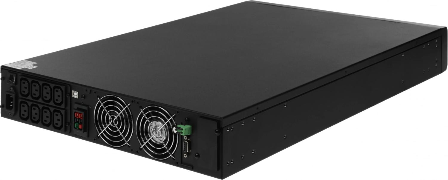Источник бесперебойного питания Powercom Macan MRT-2000-L 2000Вт 2000ВА черный без батареи