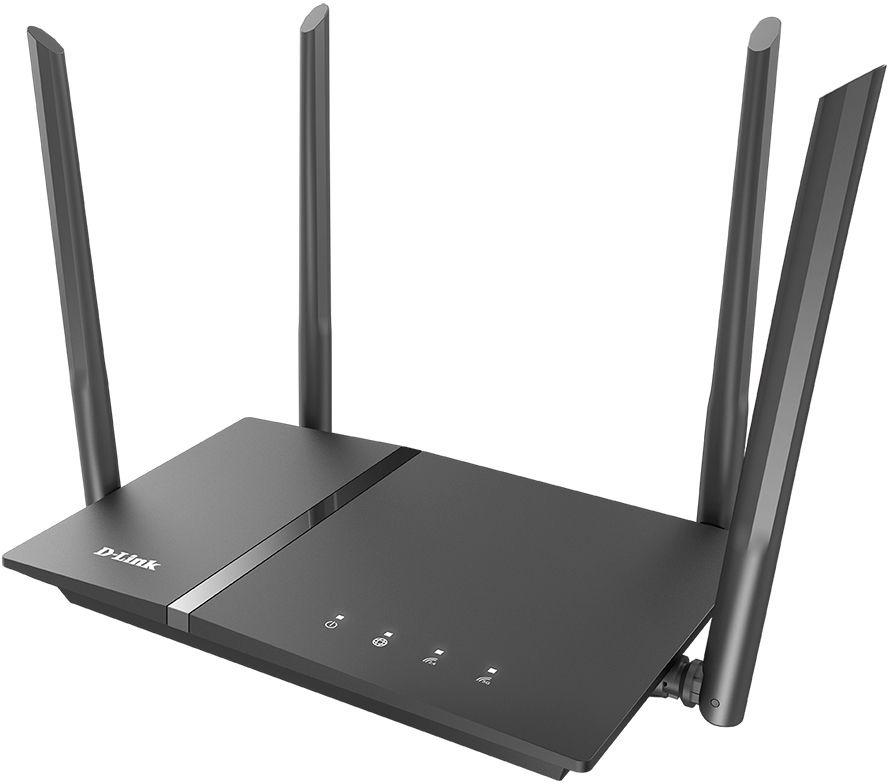 Роутер беспроводной D-Link DIR-1260/RU/R1A AC1200 10/100/1000BASE-TX/4G ready черный