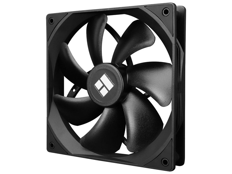 Кулер для корпуса/ Case Cooler Thermalright TL-C14C (140x140x25mm, 4-pin PWM, 75.8CFM, 26.4dBA, 1500RPM, Black)