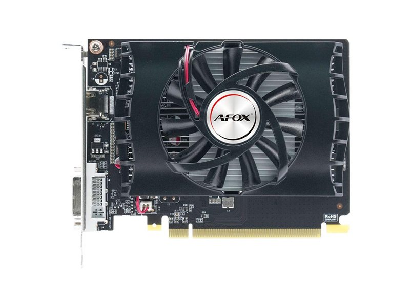 Видеокарта Afox GT1030 2GB GDDR5 64bit DVI HDMI 1FAN RTL
