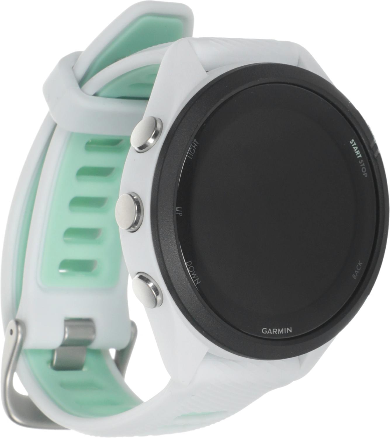 Смарт-часы Garmin Forerunner 265S 27.5мм 1.1" AMOLED корп.белый рем.белый (010-02810-14)
