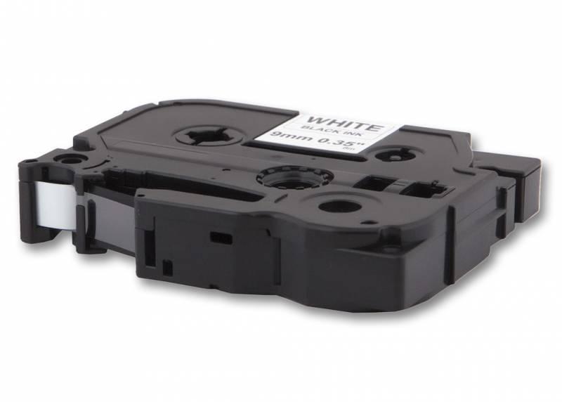 Картридж ленточный Cactus CS-TZ221 TZe-221 черный на белом 9x8 для Brother 1010/1280/1280VP/2700VP