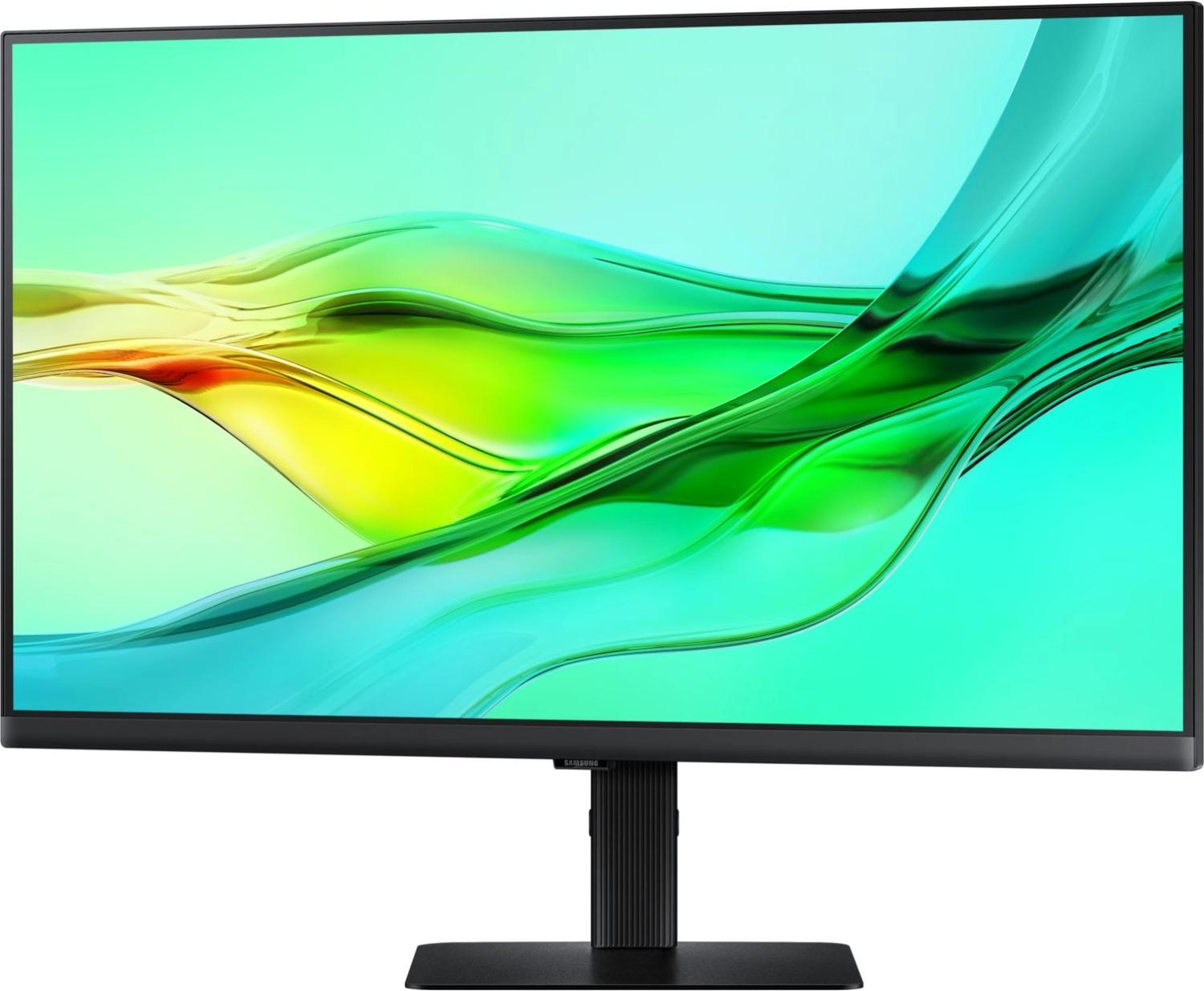 Монитор Samsung 27" ViewFinity S6 S27D604UAIXCI черный IPS LED 5ms 16:9 HDMI матовая HAS Piv 1000:1 350cd 178гр/178гр 2560x1440 100Hz DP 2K USB 6.1кг