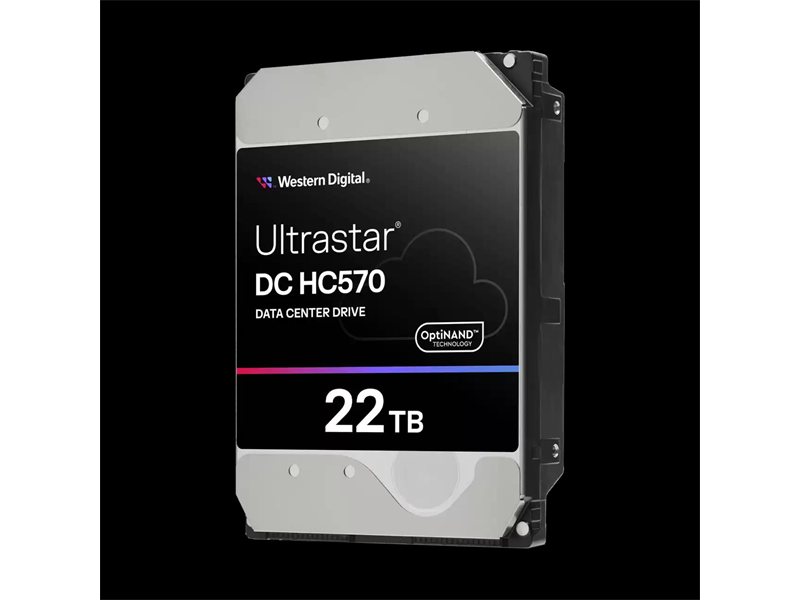 Жесткий диск/ HDD WD SATA Server 22Tb Ultrastar DC HC570 7200 6Gb/s 512MB 1 year warranty (replacement MG10AFA22TE, WUH722020CLE604, WUH722020BLE604, WUH722020BLE6L4)