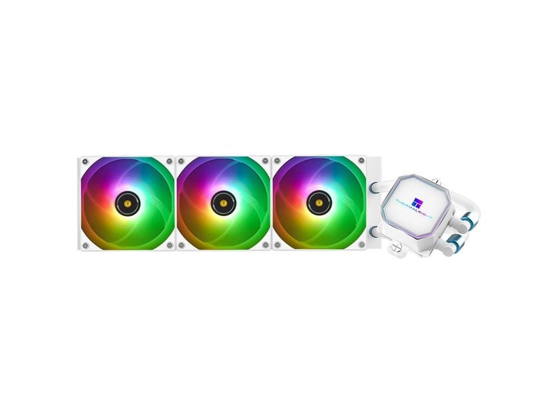 Thermalright Система водяного охлаждения Frozen Prism 360 White ARGB / 3x120mm ARGB PWM Fans / TRFP360AW
