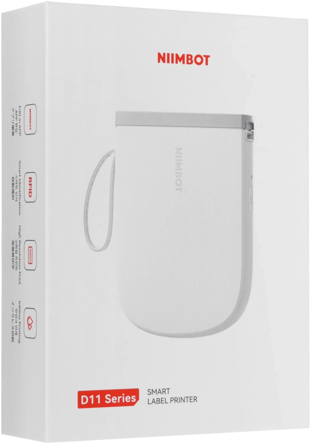 Термопринтер Niimbot D11 H (1746731) 300dpi 50мм/с/USB/BT для печ.этик. розовый