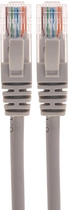 Патч-корд Rexant 02-0290-05 U/UTP RJ-45 вил.-вилка RJ-45 кат.6 0.5м серый LSZH