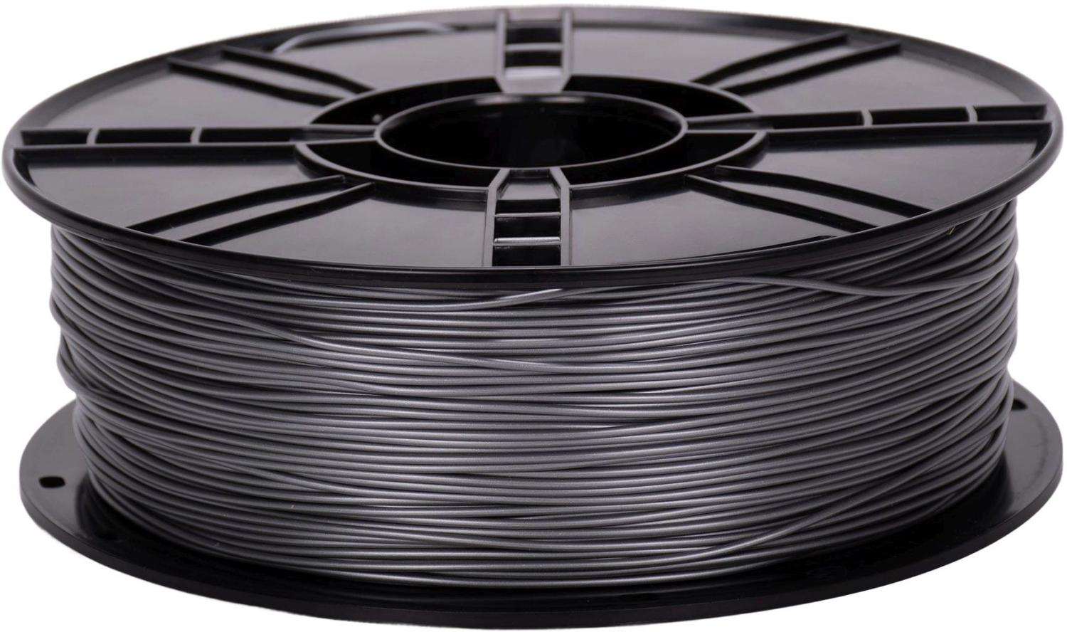 Пластик для принтера 3D Cactus CS-3D-PLA-1KG-ME-SLV PLA Metall d1.75мм 1кг L326м 1цв.