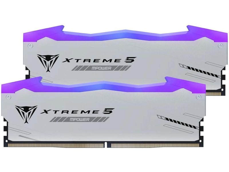 Память DDR5 2x24GB 6000MHz Patriot PVXR548G60C30KM Viper Xtreme 5 RGB RTL Gaming PC5-48000 CL30 DIMM UDIMM 288-pin 1.35В с радиатором Ret