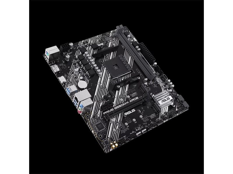 Материнская плата/ PRIME B550M-K ARGB//M4 B550 2DIMM DUAL M.2 AURA MB