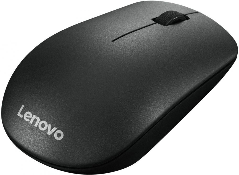 Мышь Lenovo 400 черный оптическая 1200dpi беспров. USB для ноутбука 3but (GY50R91293)
