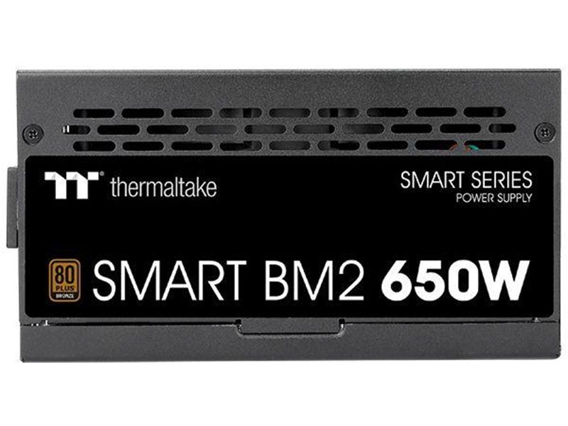 Блок питания Thermaltake ATX 650W SMART BM2 80+ bronze 24pin APFC 140mm fan 6xSATA Cab Manag RTL