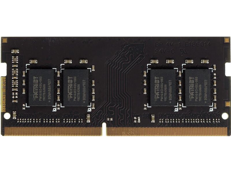 Память DDR4 8Gb 2400MHz Patriot PSD48G240081S RTL PC4-19200 CL17 SO-DIMM 260-pin 1.2В single rank Ret