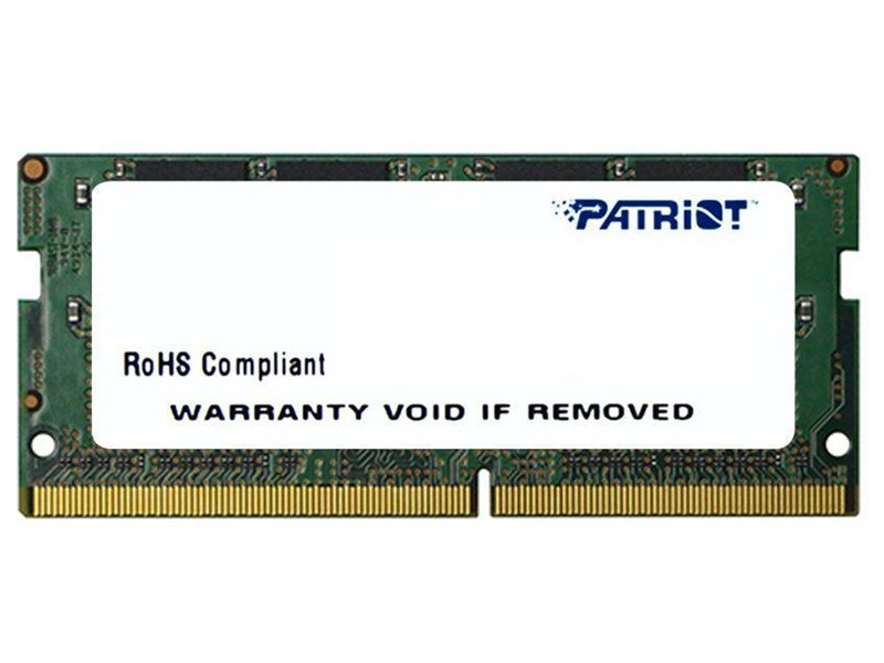 Память DDR4 16Gb 2666MHz Patriot PSD416G26662S Signature RTL PC4-21300 CL19 SO-DIMM 260-pin 1.2В dual rank Ret